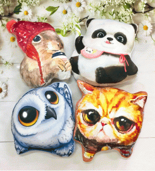 14. GỐI HÌNH THÚ