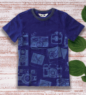 01. ÁO T-SHIRT BÉ TRAI IN